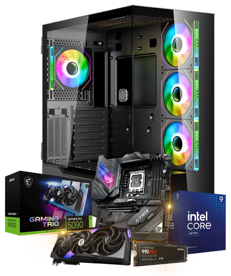 Futuristic PC Builder